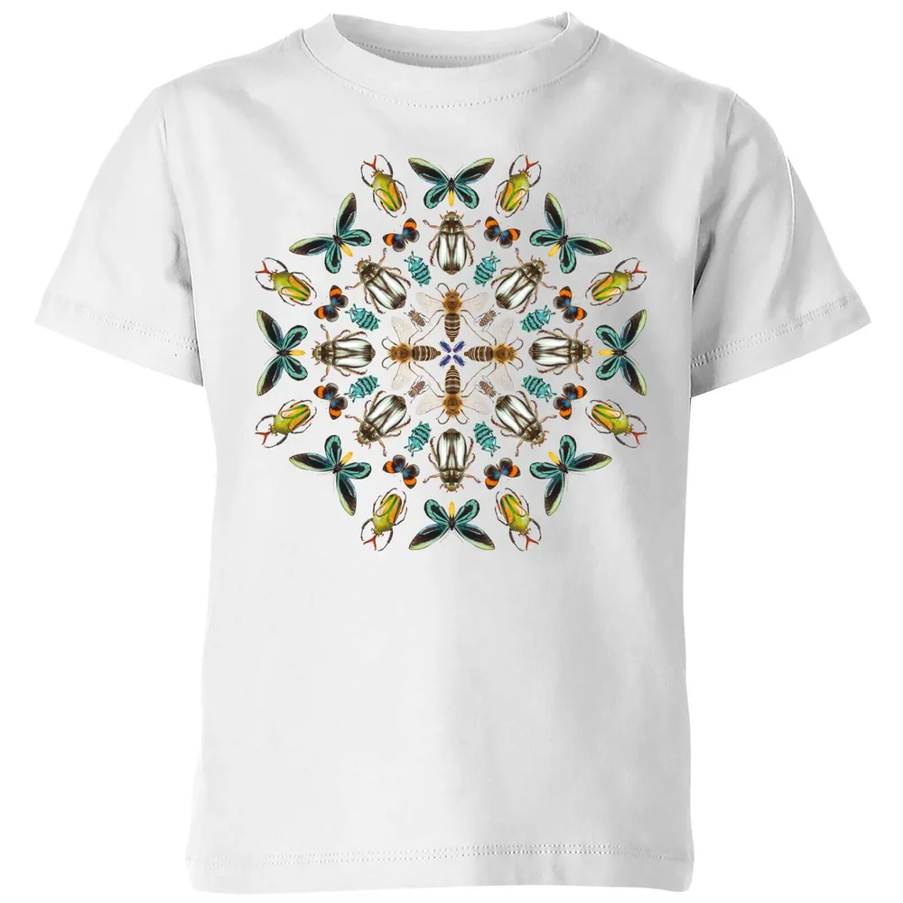Natural History Museum Bugs And Bees Kids' T-Shirt - White - 3-4 Years - White Image 1