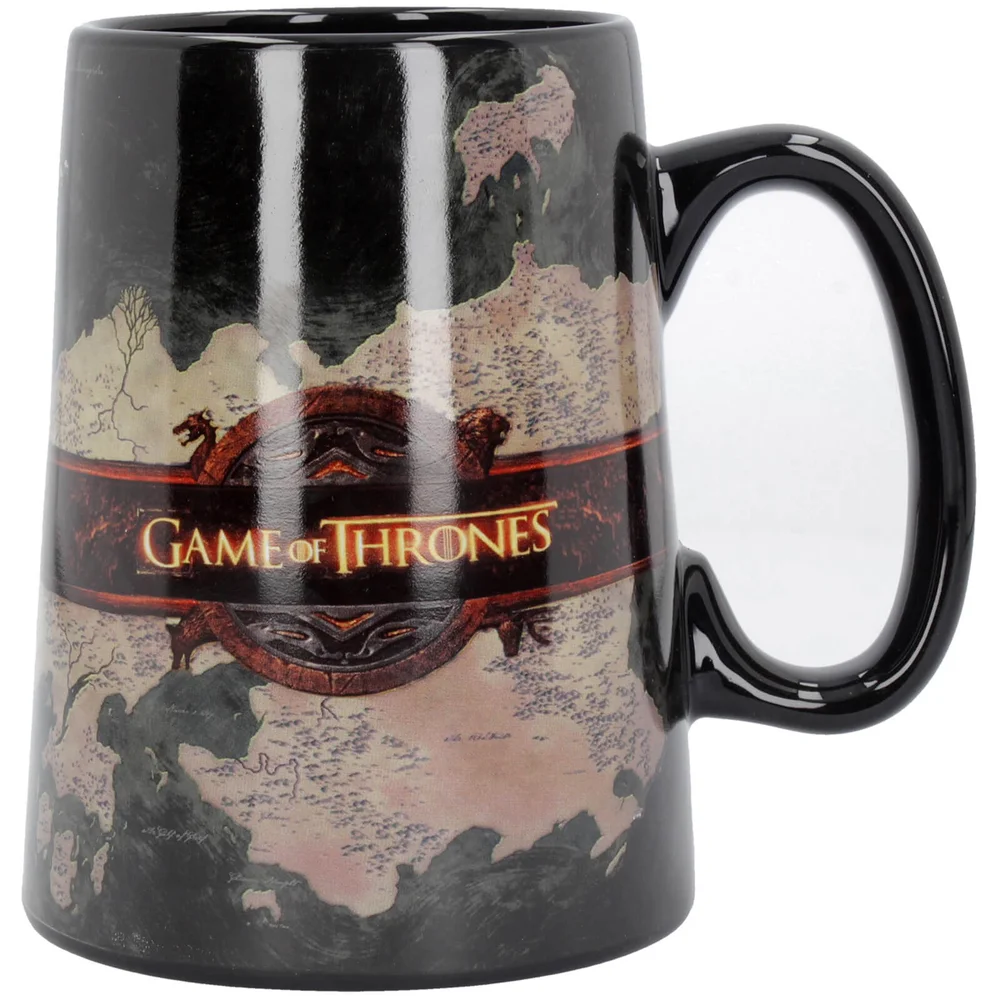 Game of Thrones Ceramic Map Tankard Image 1