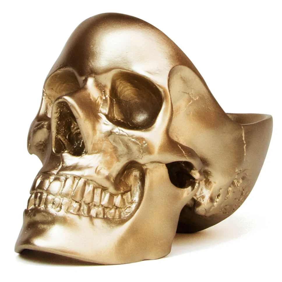 GOLD SKULL TIDY Image 1