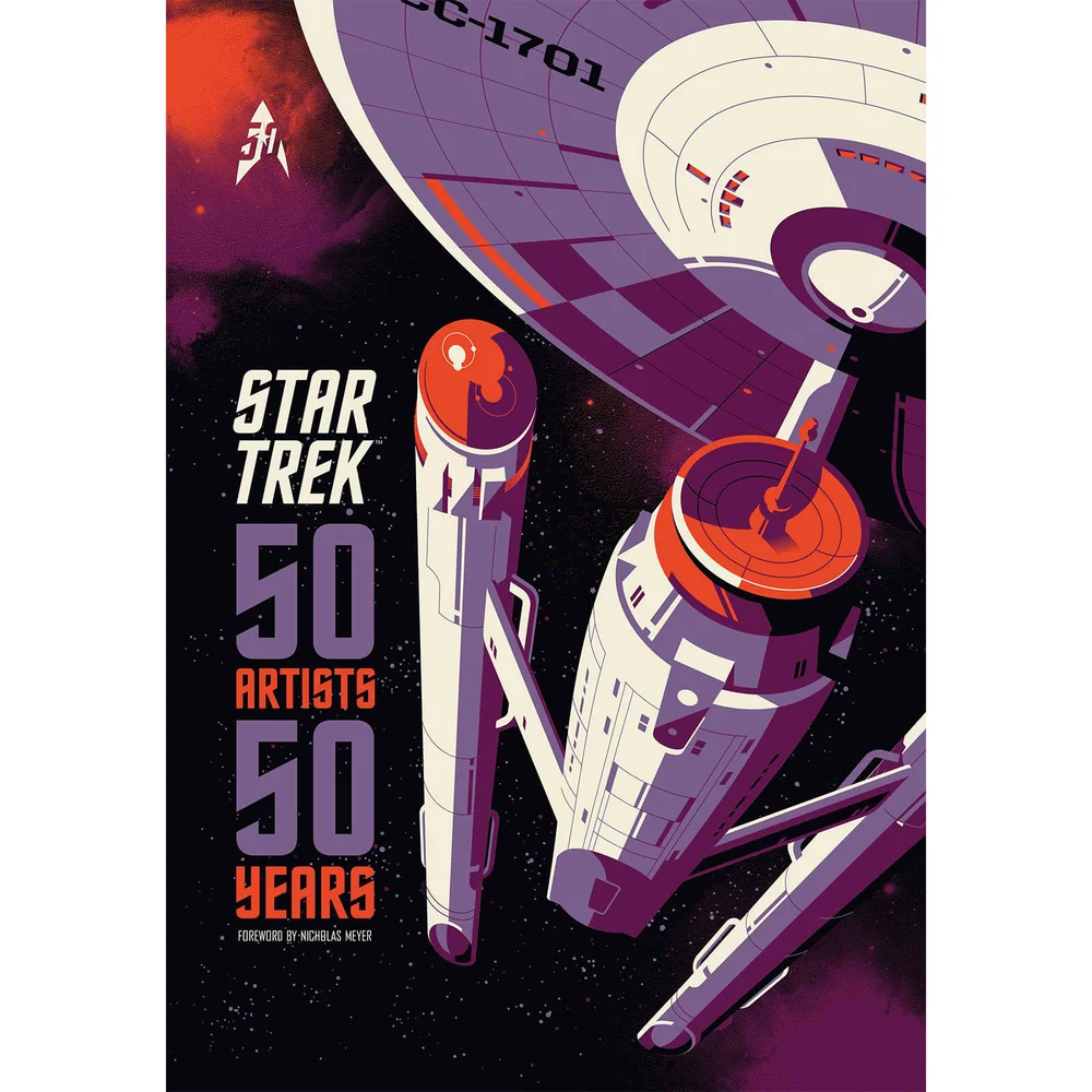 Star Trek - 50 Artists 50 Years (Hardback) Image 1