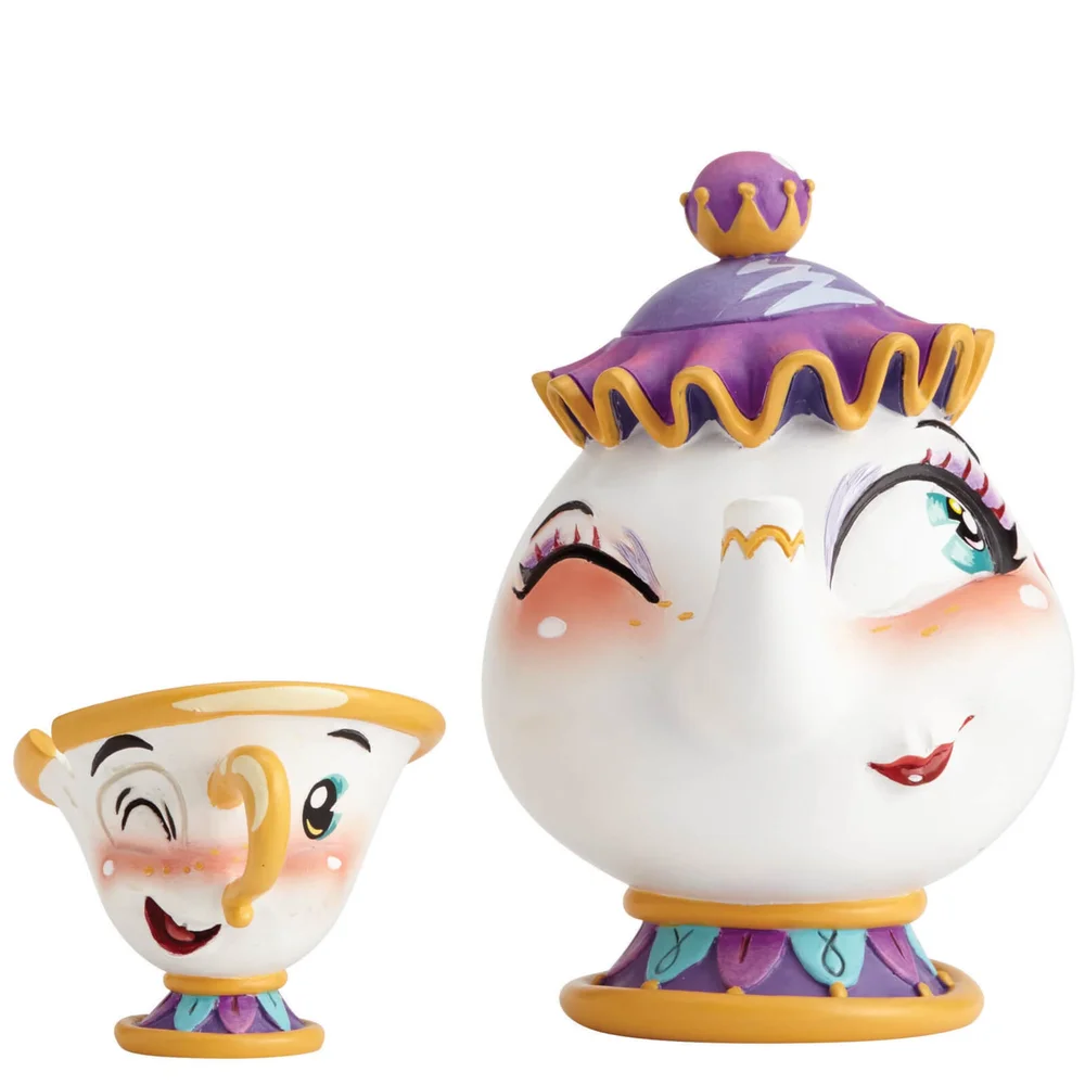 Miss Mindy Mrs. Potts and Chip Figurine Image 1