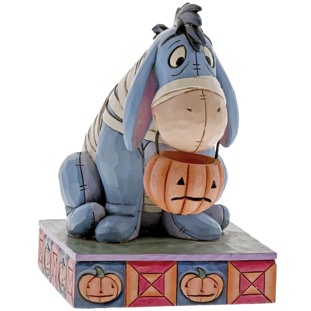 Disney Traditions Melancholy Mummy Eeyore Figurine Image 1