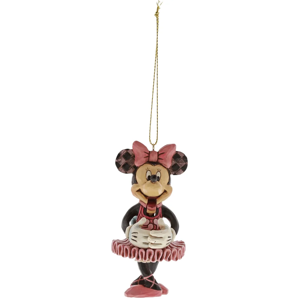 Disney Traditions Minnie Mouse Nutcracker Hanging Ornament Image 1