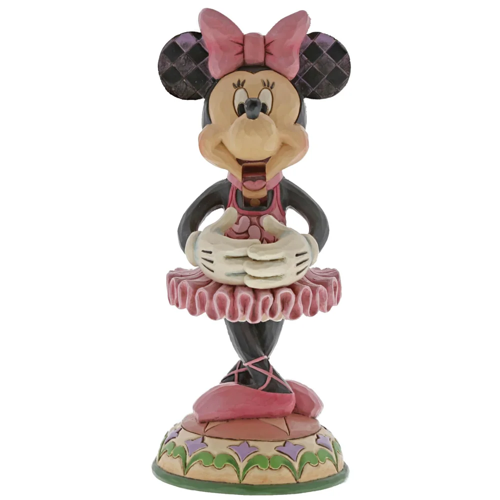 Disney Traditions Beautiful Ballerina Minnie Mouse Figurine Image 1