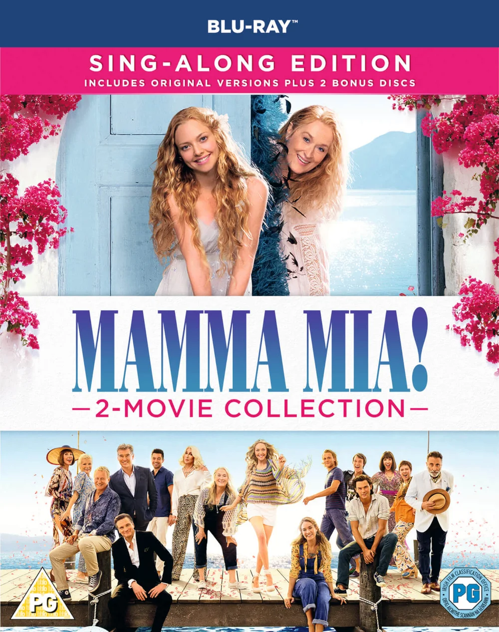 Mamma Mia! 2-Movie Collection – Sing-Along Edition (Blu-ray + 2 Bonus Discs) Image 1