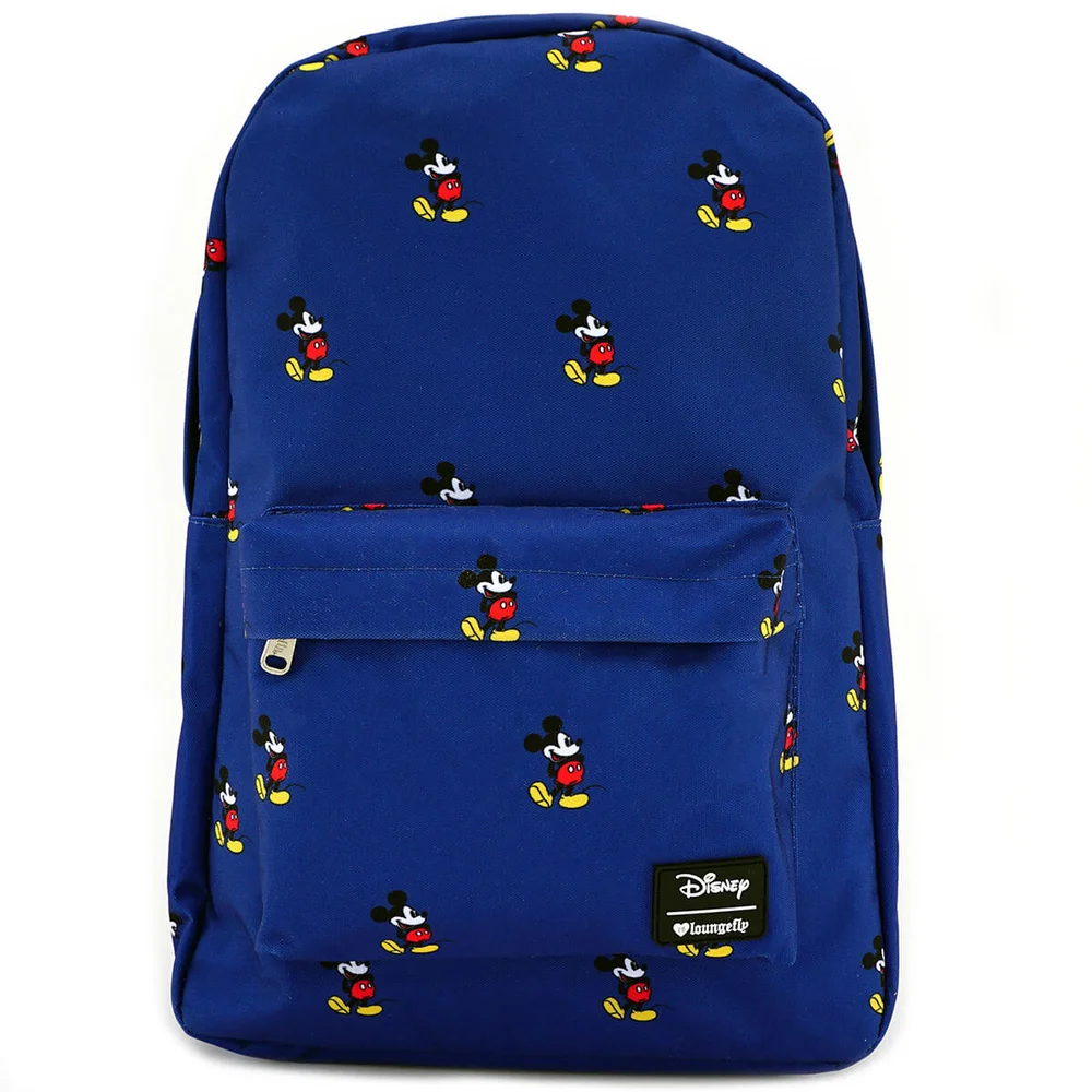 Loungefly Disney Mickey Mouse AOP Nylon Backpack Image 1