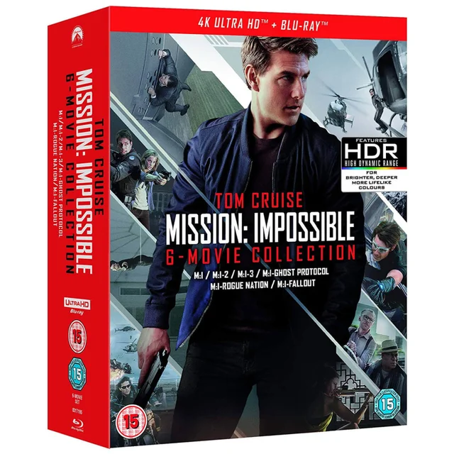 Mission: Impossible - The 6-Movie Collection - 4K Ultra HD (4KUHD + Blu-ray + Bonus Disc)