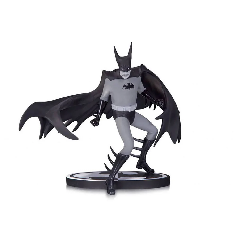 DC Collectibles Batman Black and White by Tony Millionaire Statue - Entertainment Earth Exclusive Image 1