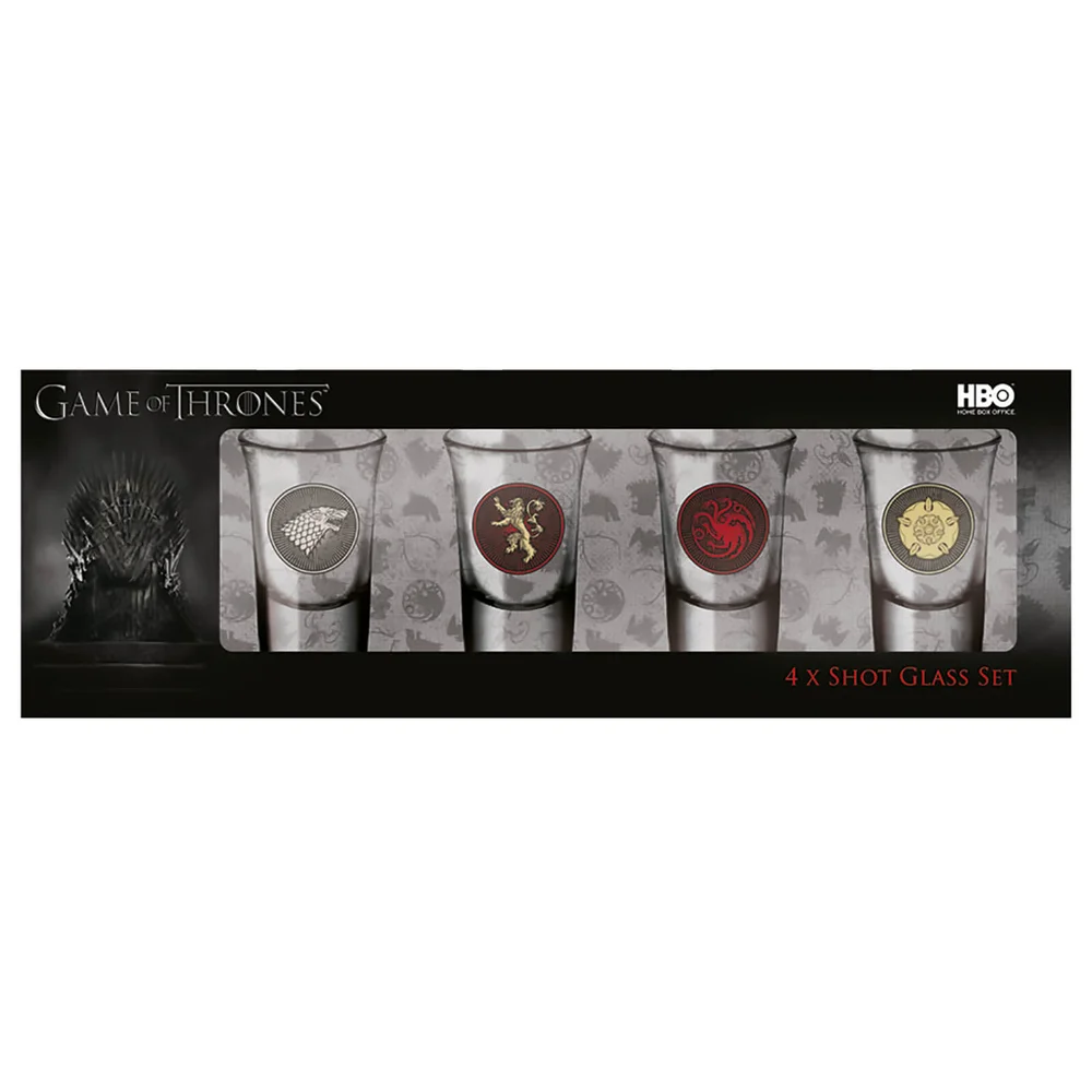 Game Of Thrones Shot Glass Set Image 1