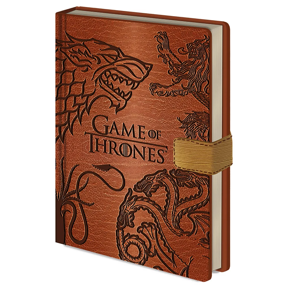Game of Thrones (Sigils) Premium A5 Notebook Image 1