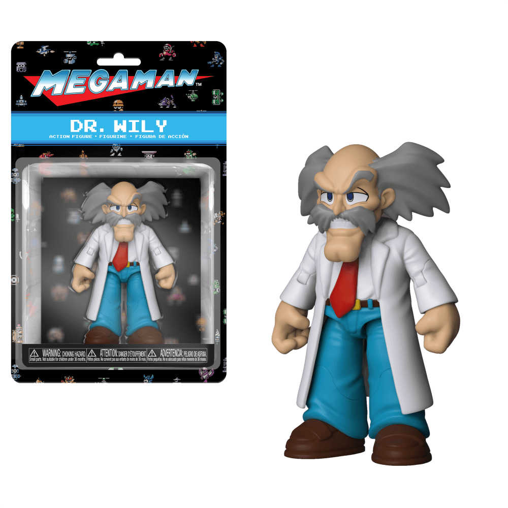 Mega Man Dr Wily Action Figure Image 1