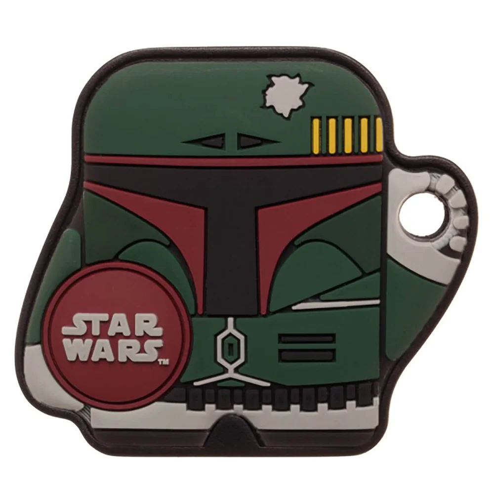FoundMi Star Wars Boba Fett Rubber Key Chain Tracker Image 1