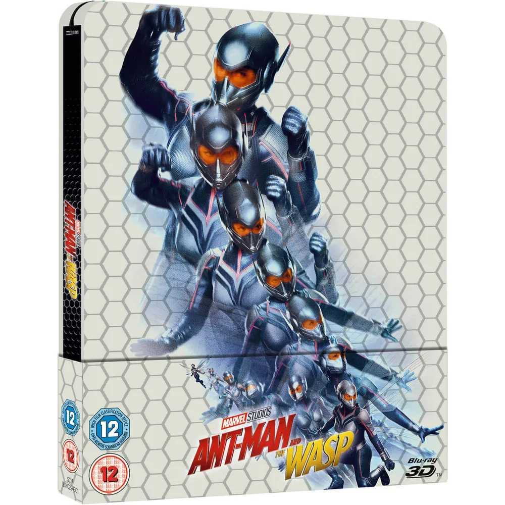 Ant-Man and the Wasp - 3D (Includes 2D Version) Zavvi UK Exclusive Steelbook Image 1