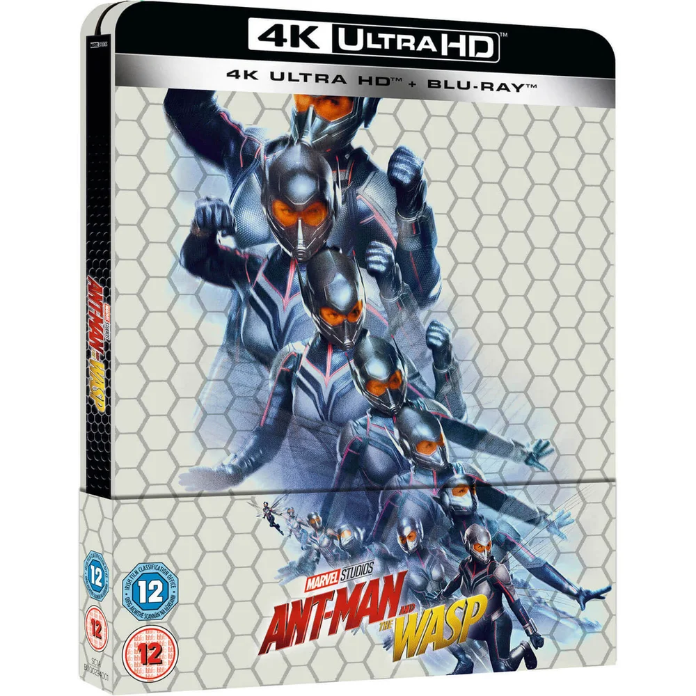 Ant-Man and the Wasp - 4K Ultra HD (Included 2D Version) Zavvi UK Exclusive Steelbook Image 1