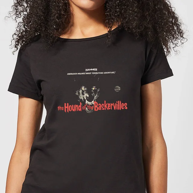 Hammer Horror Hound Of The Baskervilles Women's T-Shirt - Black