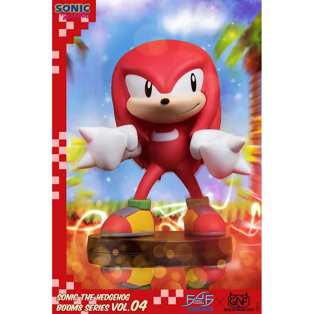 First 4 Figures Sonic The Hedgehog BOOM8 Series PVC Figure Vol. 04 Knuckles 8cm Image 1