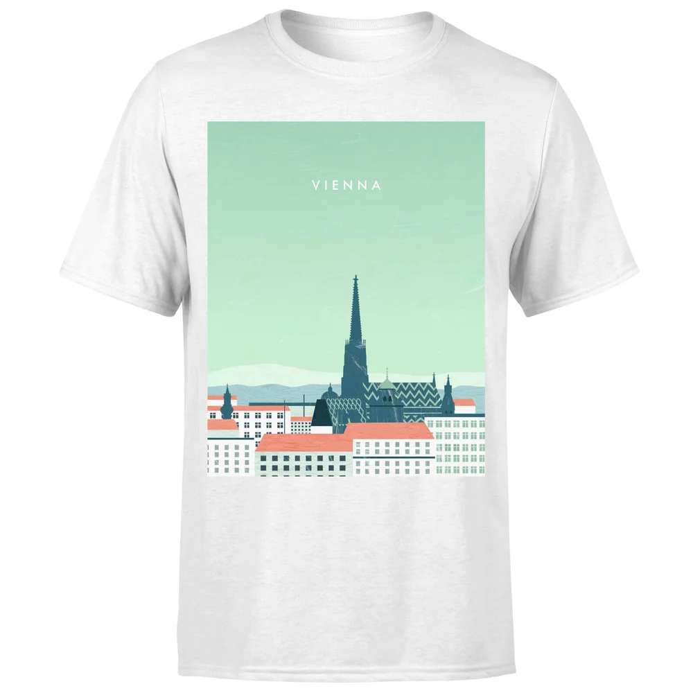 Vienna Men's T-Shirt - White - 5XL Image 1