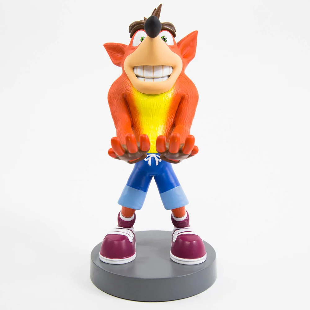 Crash Bandicoot Collectible 8 Inch Cable Guy Controller and Smartphone Stand Image 1