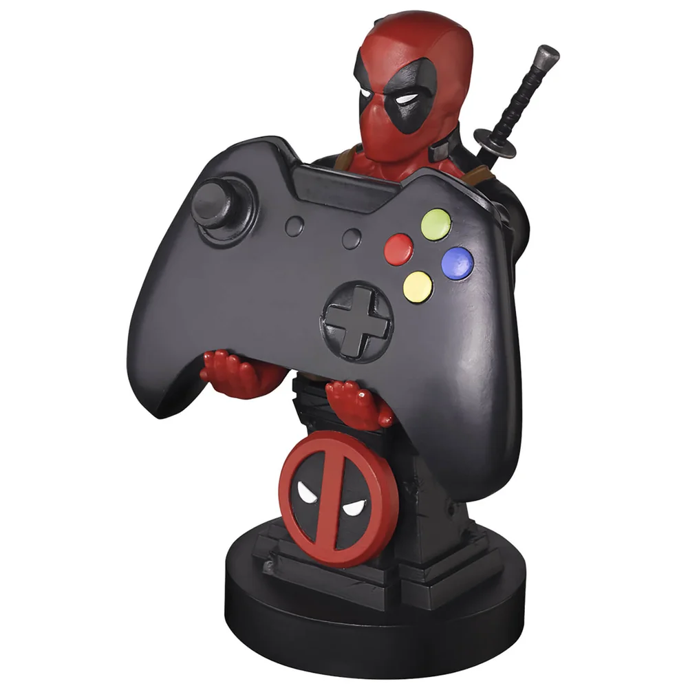 Marvel Collectible Deadpool 8 Inch Cable Guy Controller and Smartphone Stand Image 1