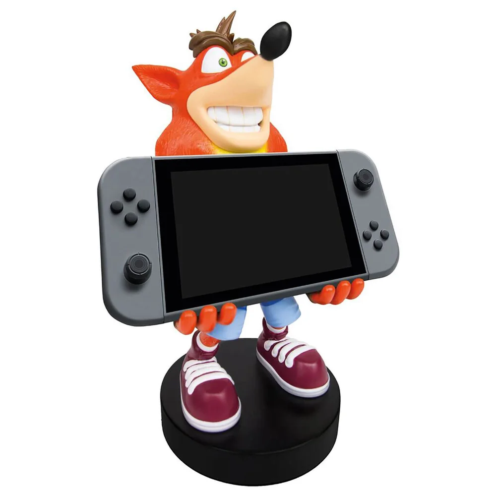 Crash Bandicoot Collectible XL 12 Inch Cable Guy Console Stand Image 1
