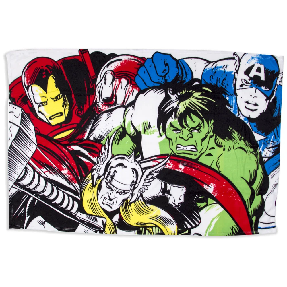 Marvel Comics Fleece Blanket Image 1