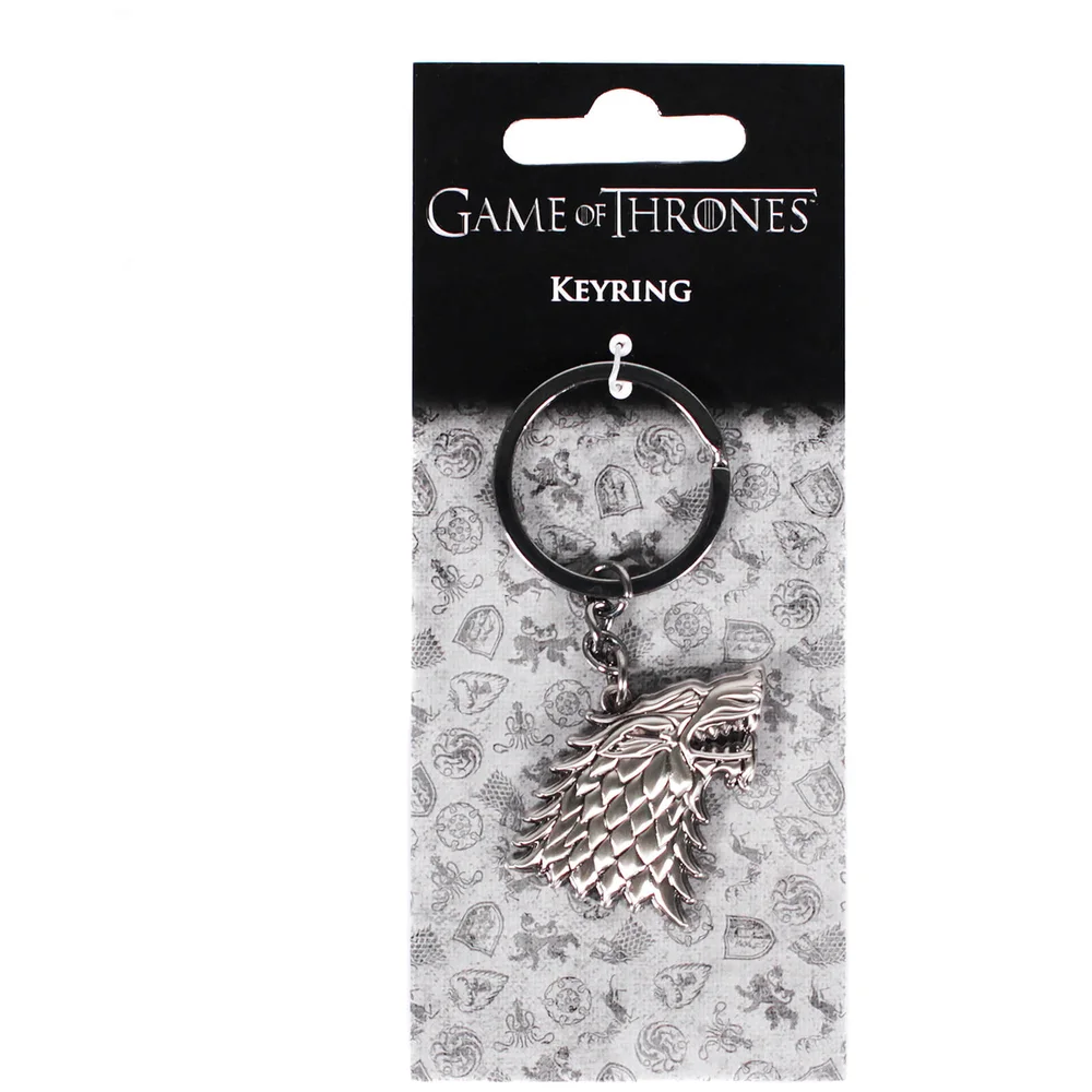 Game of Thrones Stark Keyring Image 1