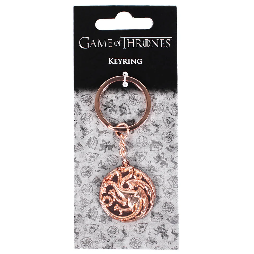 Game of Thrones Targaryen Keyring Image 1