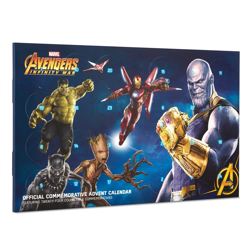 Marvel Avengers: Infinity War Collectible Coin Advent Calendar - Limited Edition Image 1