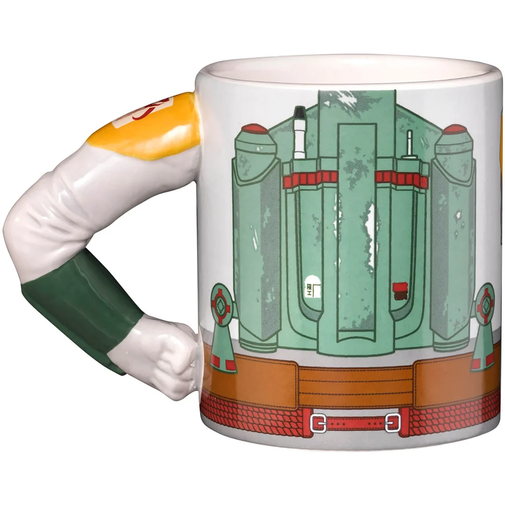 Meta Merch Star Wars Boba Fett Arm Mug Image 1