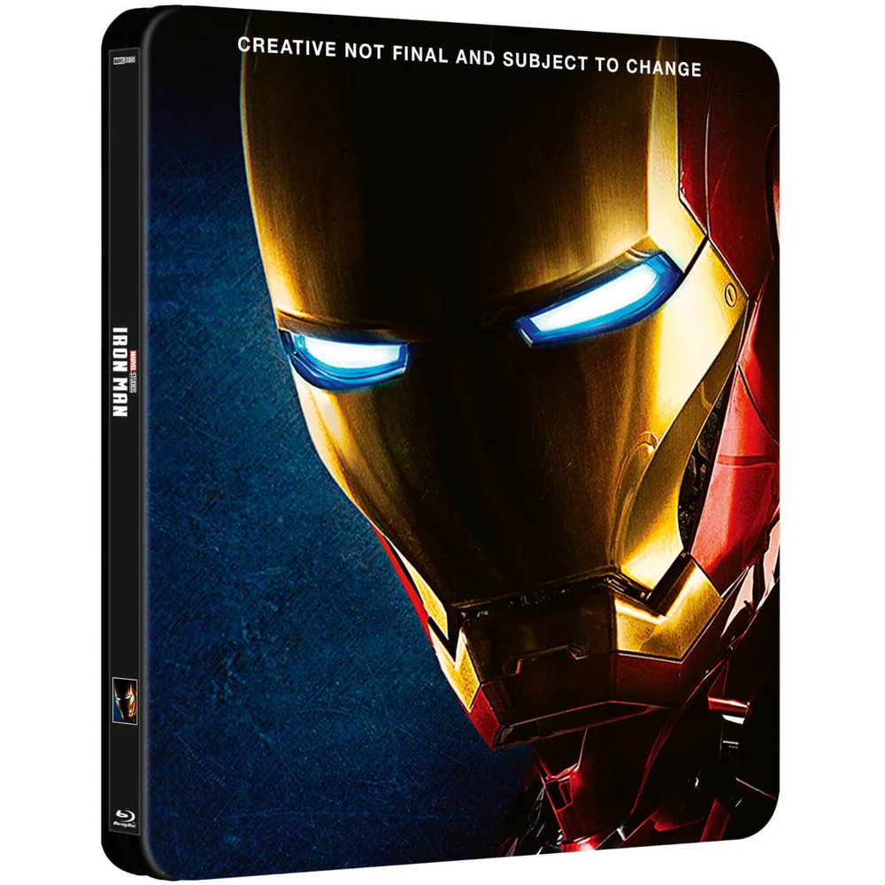 Iron Man 1 - 3 Collection - Zavvi UK Exclusive Steelbook Image 1