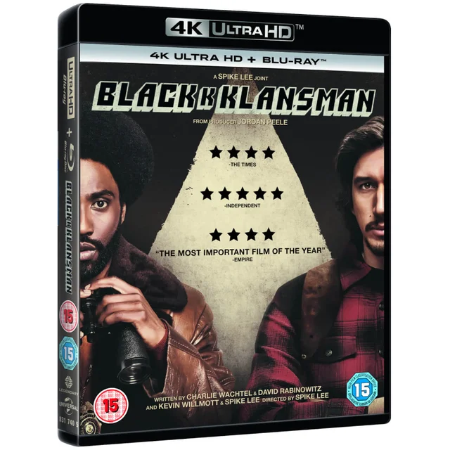 BlacKkKlansman - 4K Ultra HD (Includes Blu-Ray)