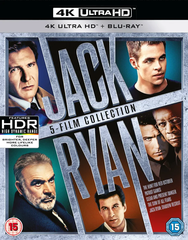 Jack Ryan Boxset (5 Films) - 4K Ultra HD
