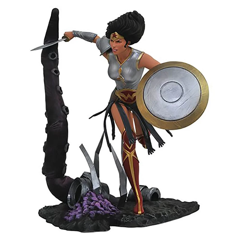 Diamond Select DC Gallery Dark Knights: Metal PVC Figure - Wonder Woman Image 1