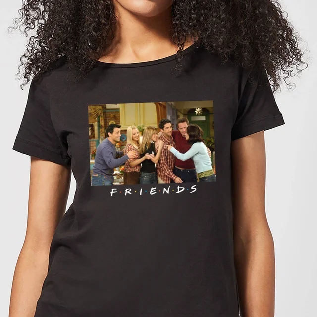 Friends Cast Shot Women's T-Shirt - Black