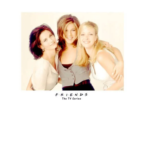 Friends Girls Women's T-Shirt - White