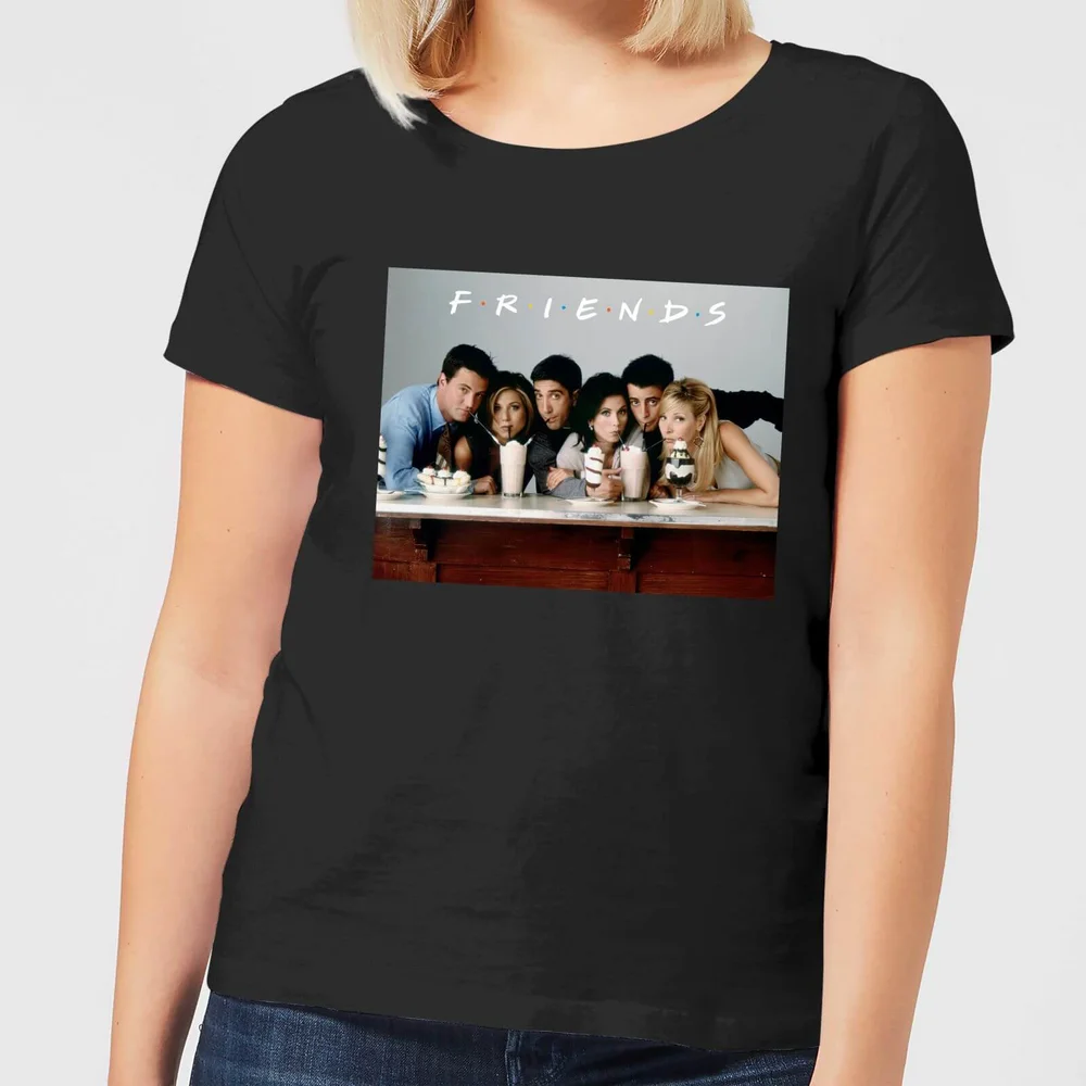 Friends Milkshake Women's T-Shirt - Black - S Image 1