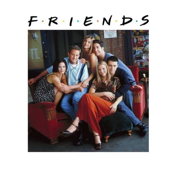 Friends Classic Character Women's T-Shirt - White
