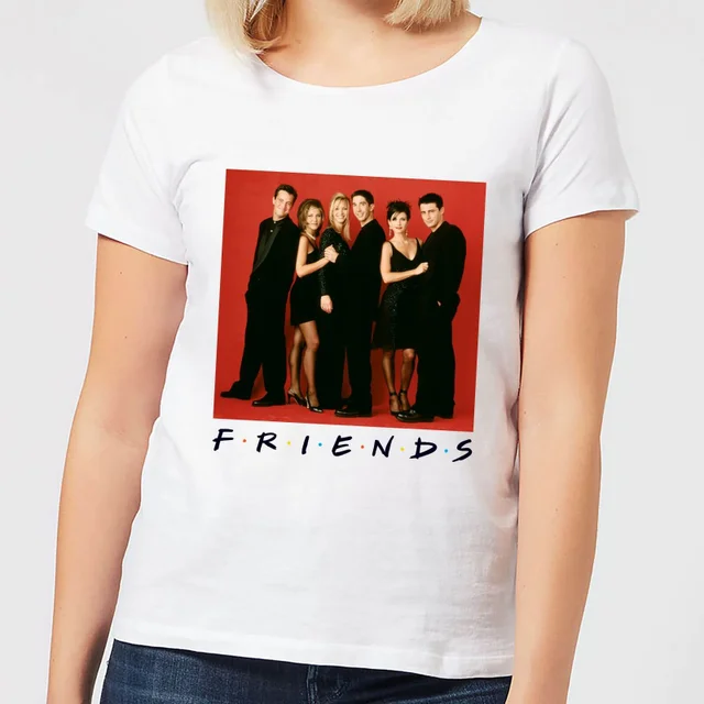 Friends Character Pose Women's T-Shirt - White