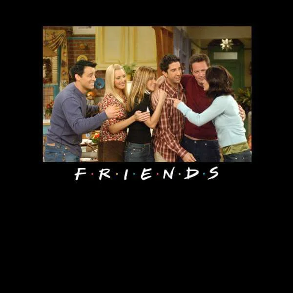 Friends Cast Shot Sweatshirt - Black