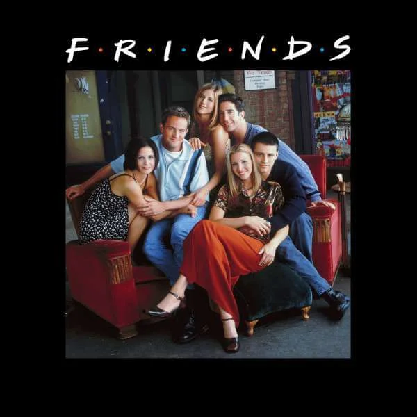 Friends Classic Character Sweatshirt - Black