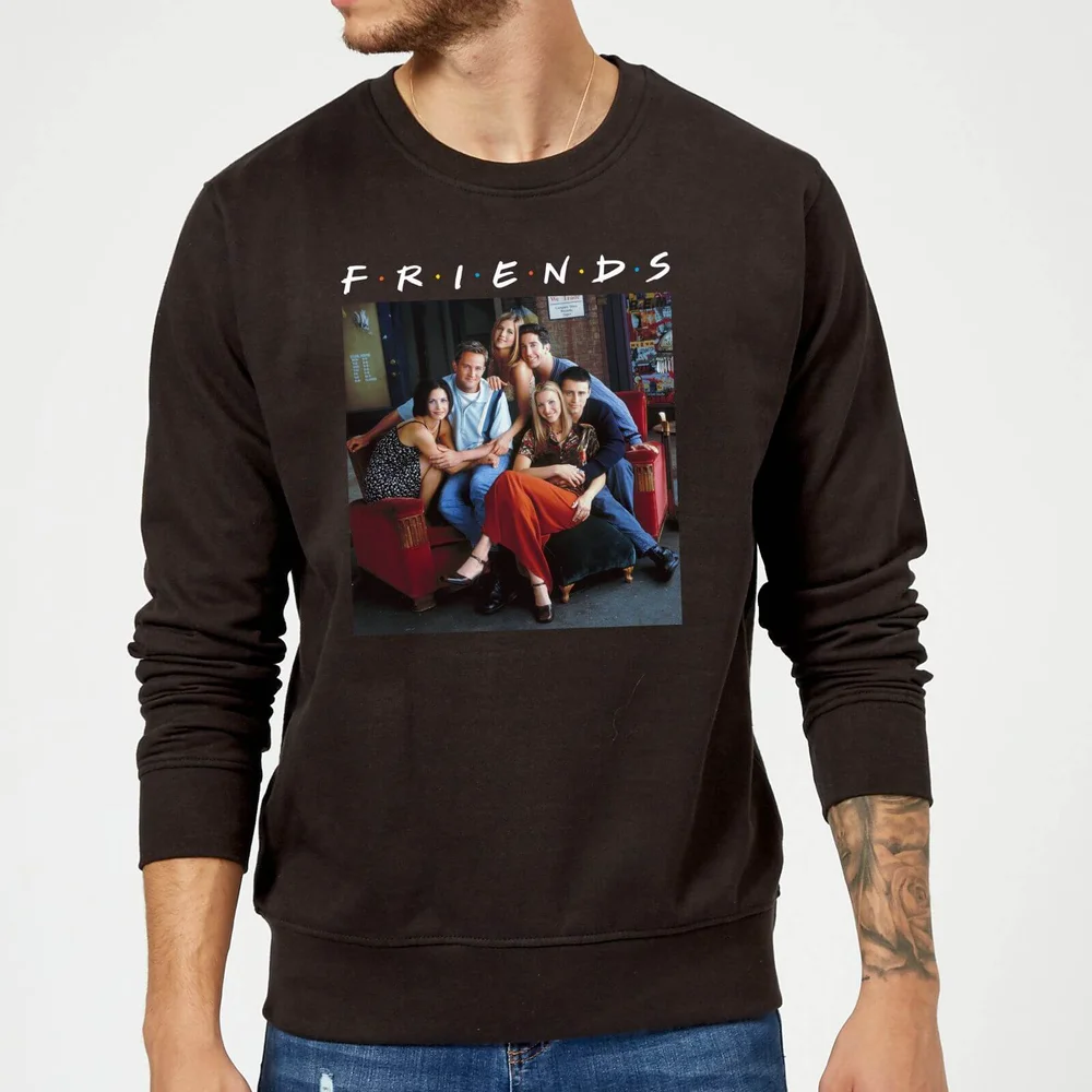 Friends Classic Character Sweatshirt - Black - S Image 1