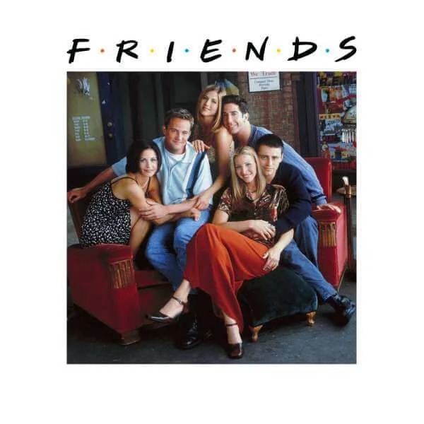 Friends Classic Character Sweatshirt - White