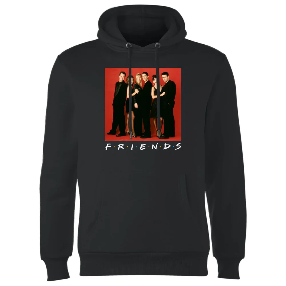 Friends Character Pose Hoodie - Black - S Image 1