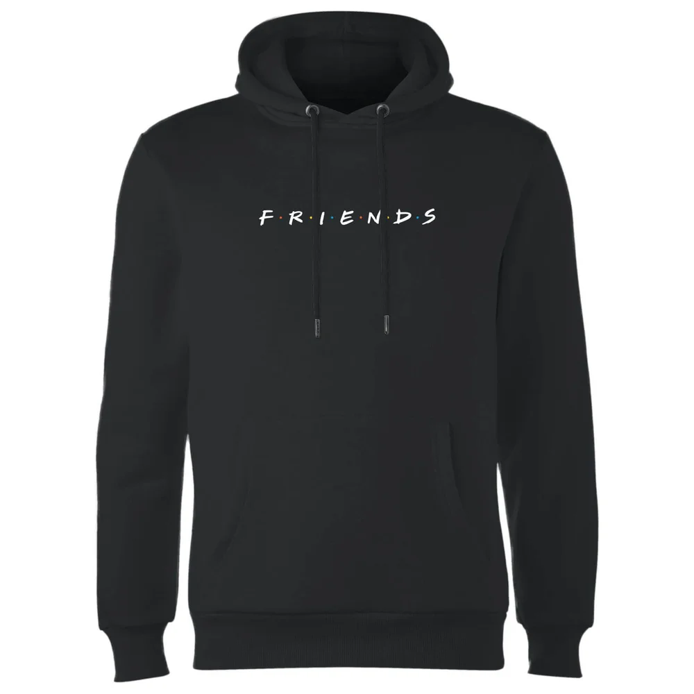 Friends Logo Hoodie - Black - S Image 1