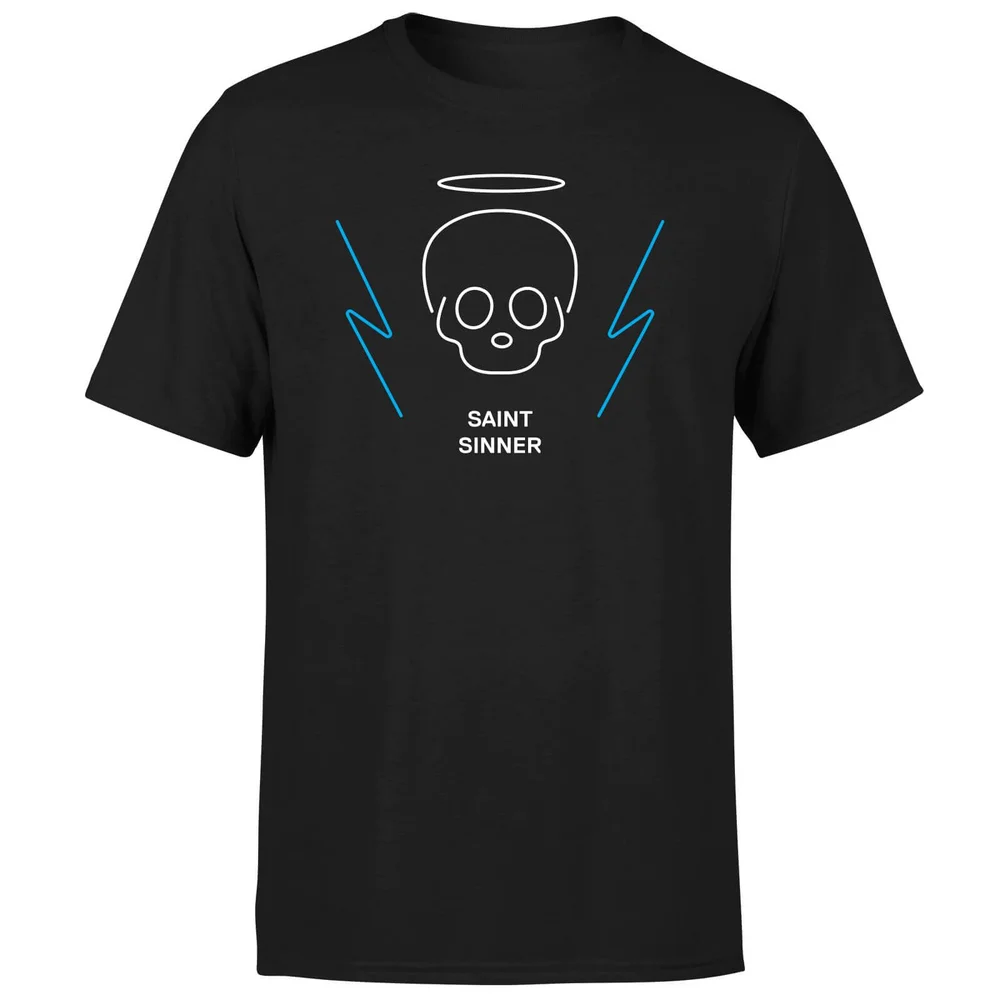 Celebrity Big Brother Saint Sinner Men's T-Shirt - Black - 3XL - Black Image 1