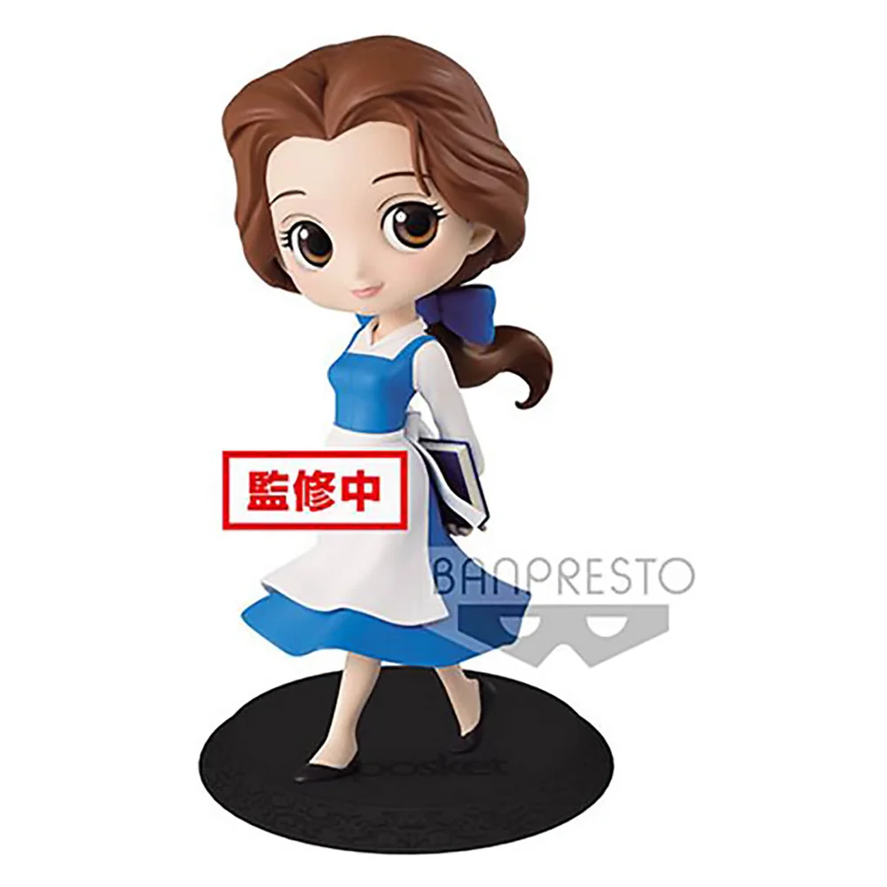 Banpresto Q Posket Disney Beauty and the Beast Belle Country Style Figure 14cm (Normal Colour Version) Image 1
