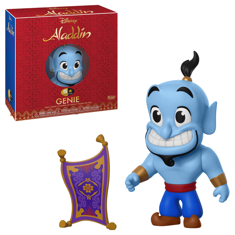 Disney Funko 5 Star Vinyl Figure: Aladdin - Genie Image 1