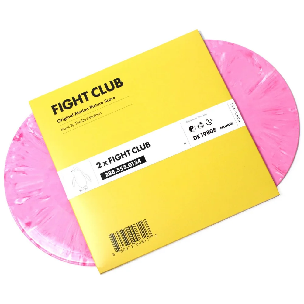 Mondo Fight Club (1999 Original Soundtrack) 2xLP (Pink Vinyl) Image 1