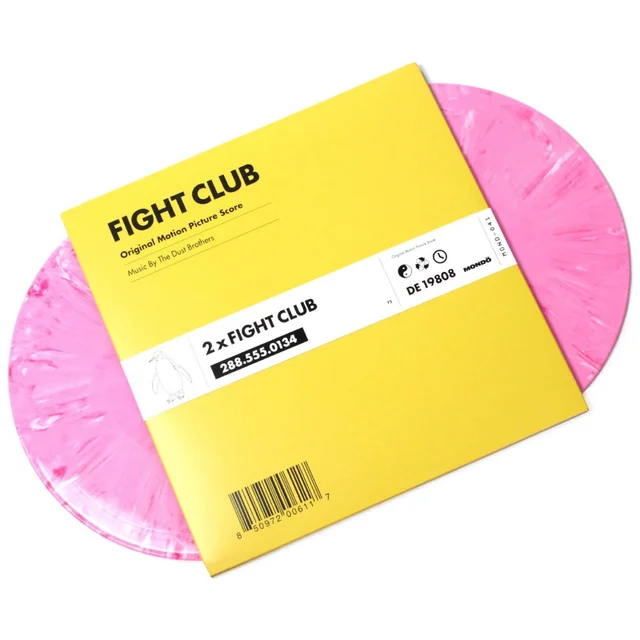 Mondo Fight Club (1999 Original Soundtrack) 2xLP (Pink Vinyl)