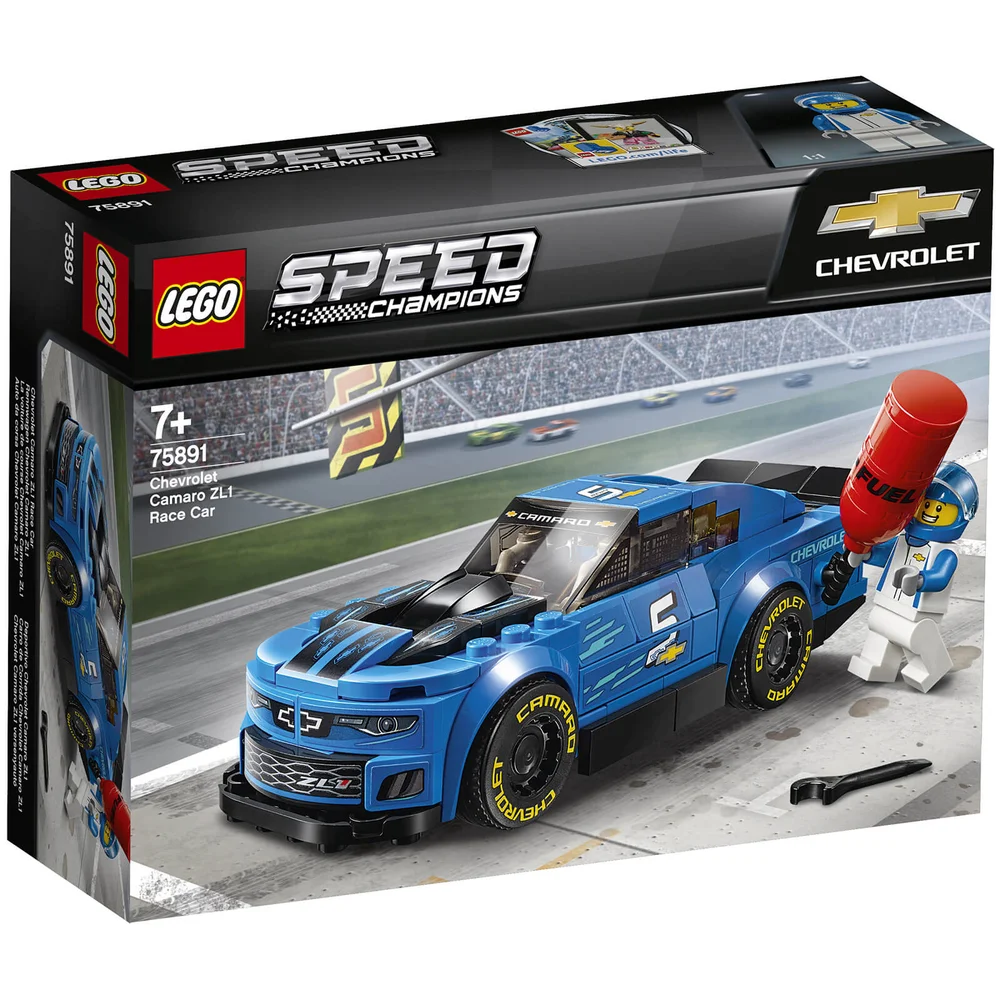 LEGO Chevrolet Camaro ZL1 Race Car Collectible (75891) Image 1
